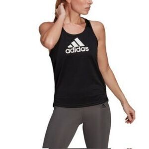 Adidas Women S Designed 2 Move Logo Sport Tank Top Black Size X-Small